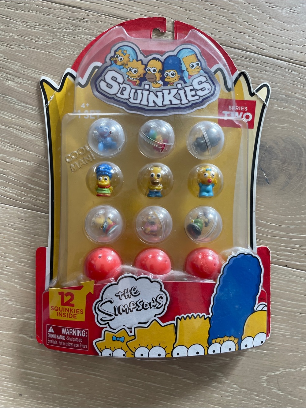 Squinkies Series Two 12-Pack Collectible Toy Figures - Yellow/Red